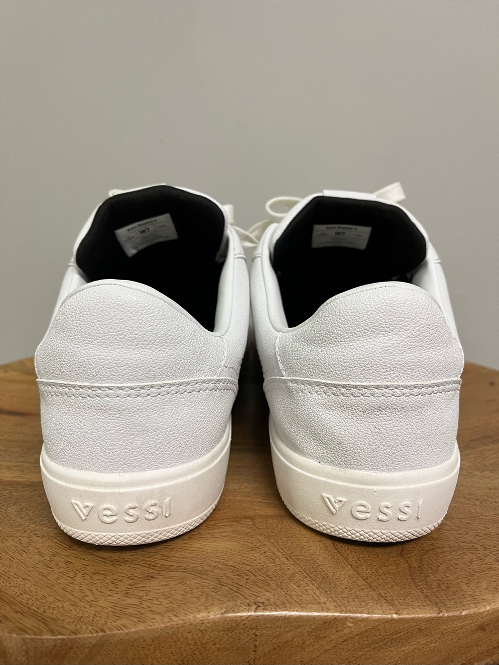 Vessi White Soho Sneaker 2 - Size 7 - Picture 6 of 9